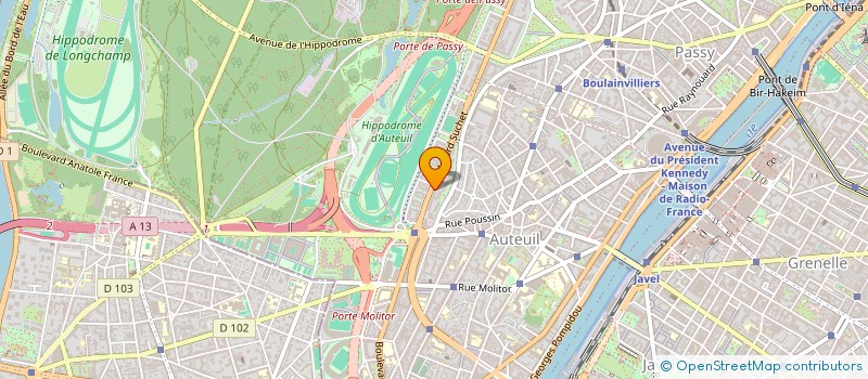 localisation de l'entreprise HATA HOLDING  PARIS