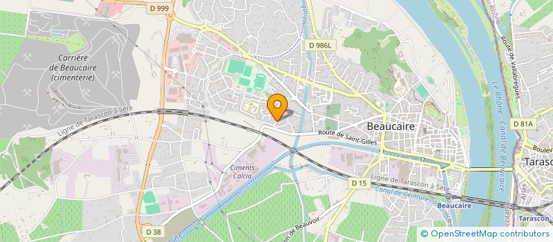 localisation de l'entreprise HATA-YOGA BEAUCAIROIS  BEAUCAIRE