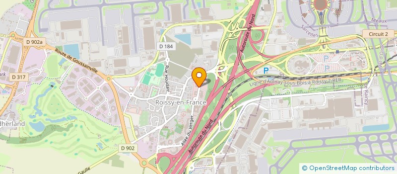 localisation de l'entreprise HATBARNA  ROISSY-EN-FRANCE