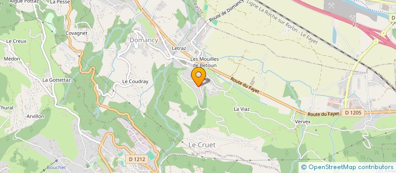 localisation de l'entreprise HATCH IMMOBILIER  DOMANCY