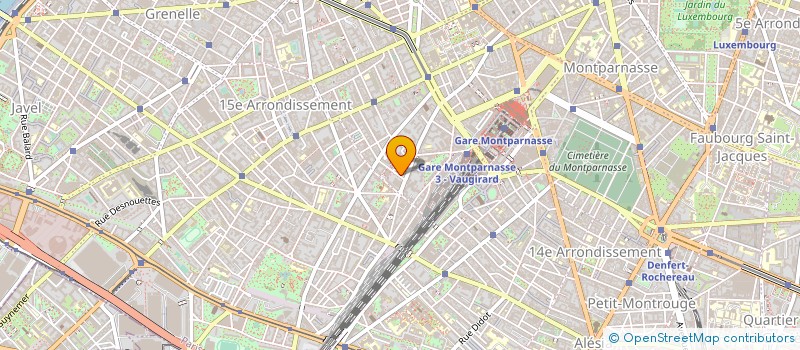 localisation de l'entreprise HATCHI DESIGN à PARIS