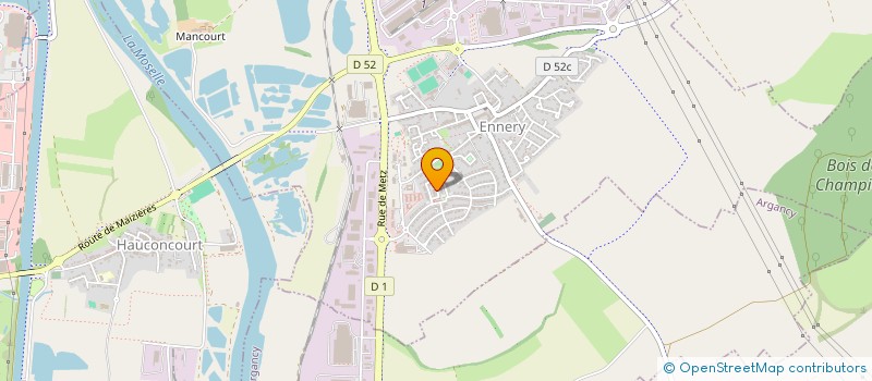 localisation de l'entreprise HATHA  ENNERY