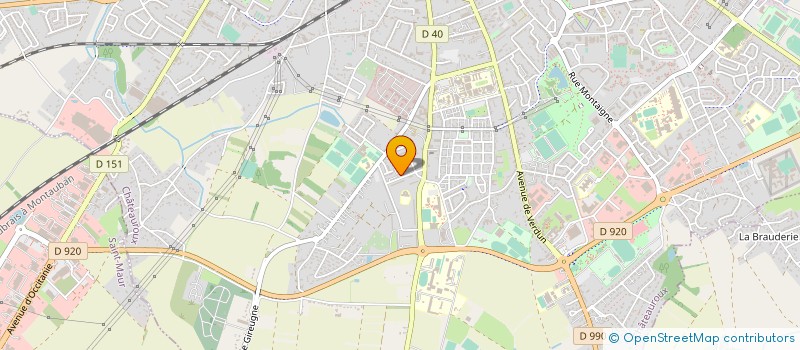 localisation de l'entreprise HATHA YOGA CHATEAUROUX  CHATEAUROUX