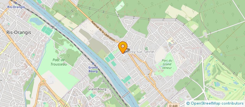 localisation de l'entreprise HATHAYOGA91 à SOISY-SUR-SEINE