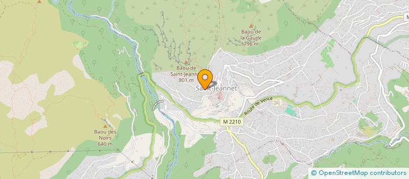 localisation de l'entreprise HATHOR à SAINT-JEANNET