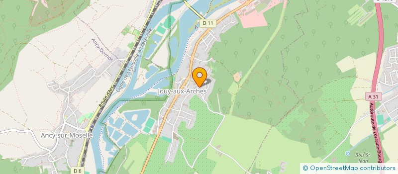 localisation de l'entreprise HATHOR  JOUY-AUX-ARCHES