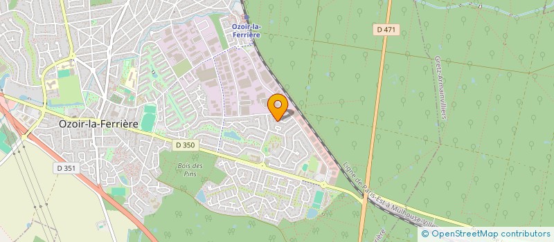 localisation de l'entreprise HATHORIA  OZOIR-LA-FERRIERE
