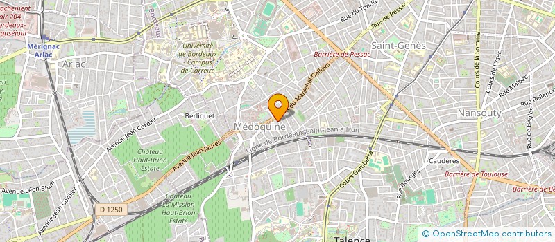 localisation de l'entreprise HATI HATI  TALENCE