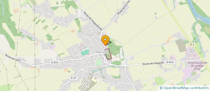 localisation de l'entreprise HATI RH  MERVILLE