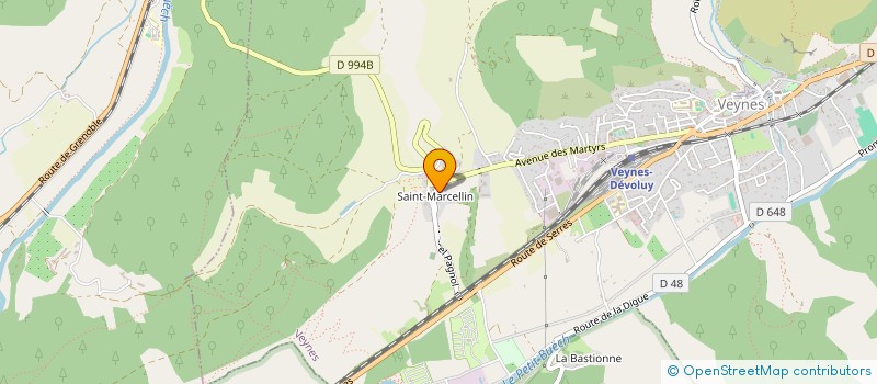 localisation de l'entreprise HATICE DANSE SOUFIE  VEYNES