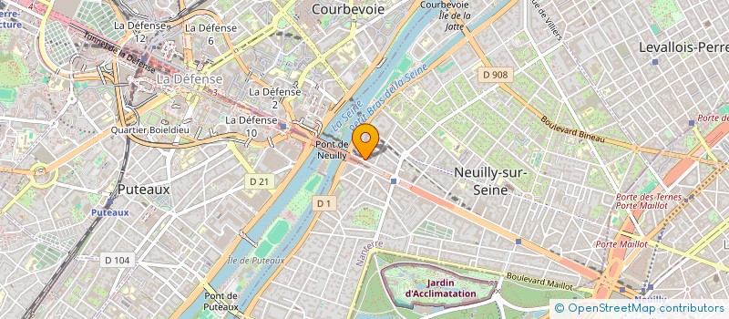 localisation de l'entreprise HATMA MEDIA à NEUILLY-SUR-SEINE