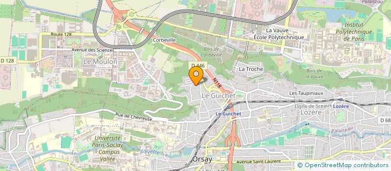 localisation de l'entreprise HATRY BIEBER  ORSAY