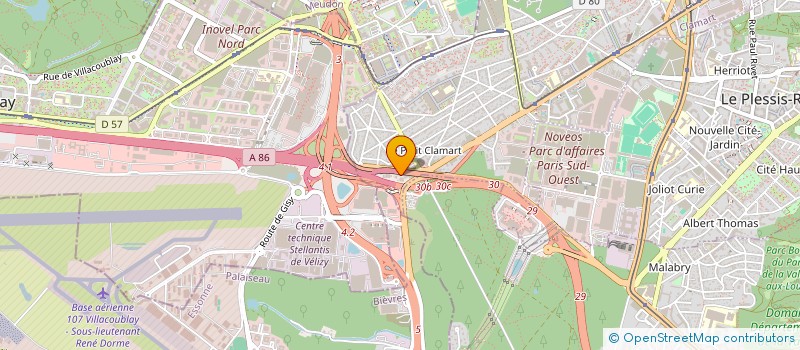 localisation de l'entreprise HATS  CLAMART