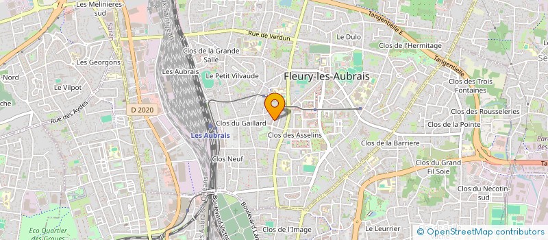 localisation de l'entreprise HATSANI CORPORATION à FLEURY-LES-AUBRAIS