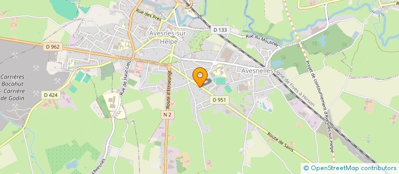 localisation de l'entreprise HATSCHEPSOUT  AVESNELLES