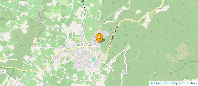 localisation de l'entreprise HATSTON  VILLES-SUR-AUZON