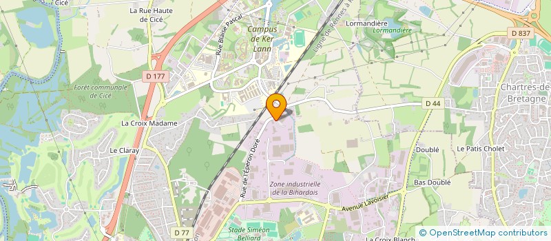 localisation de l'entreprise HATTAIS  BRUZ