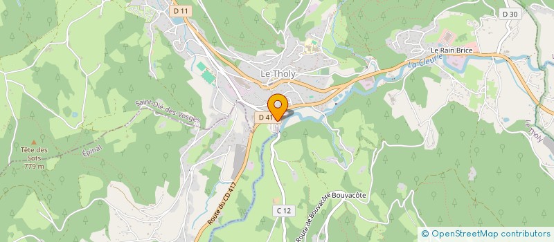 localisation de l'entreprise HATTON DISTRIBUTION à LE THOLY