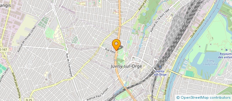 localisation de l'entreprise HATTOUGIS à JUVISY-SUR-ORGE