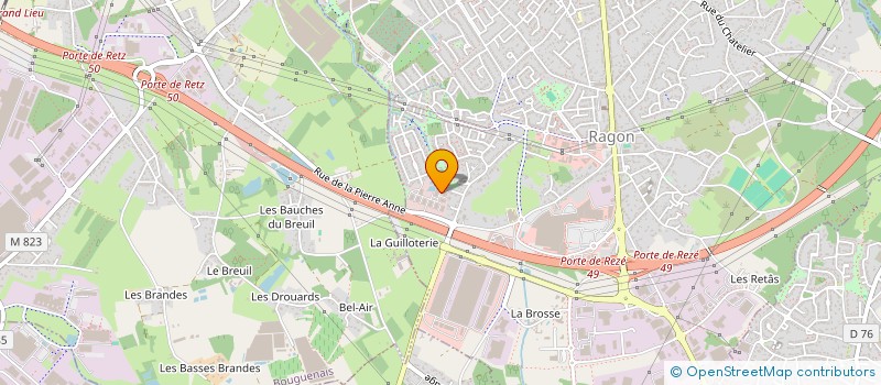 localisation de l'entreprise HATY  REZE