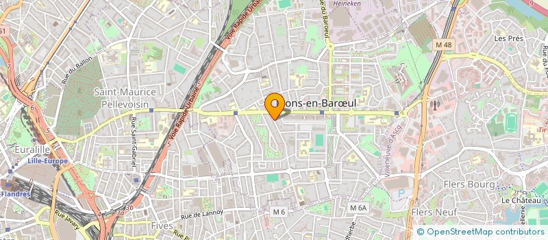 localisation de l'entreprise HAUBAS IMMO  MONS-EN-BARUL