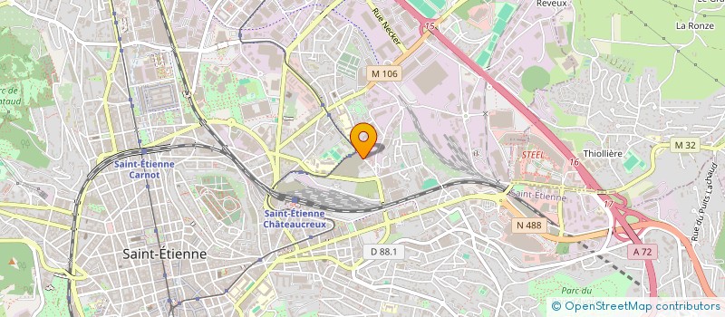 localisation de l'entreprise HAUBTMANN  SAINT-ETIENNE