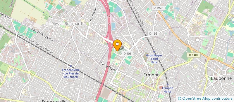 localisation de l'entreprise HAUCHARD ENGINEERING  ERMONT