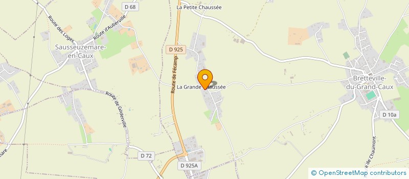 localisation de l'entreprise HAUCHECORNE MACONNERIE  BRETTEVILLE-DU-GRAND-CAUX