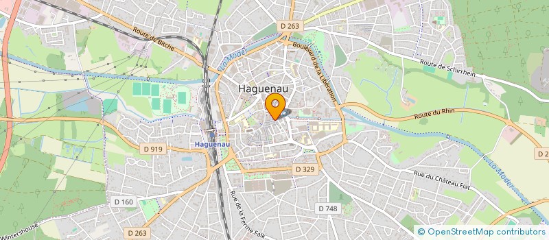 localisation de l'entreprise HAUCK ET CIE à HAGUENAU