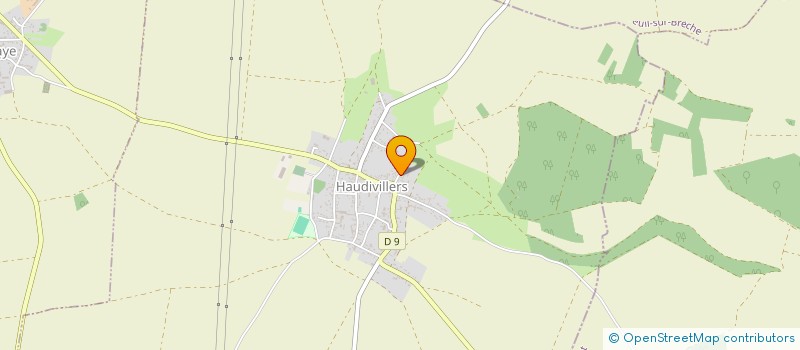 localisation de l'entreprise HAUDI SUR SCENE  HAUDIVILLERS