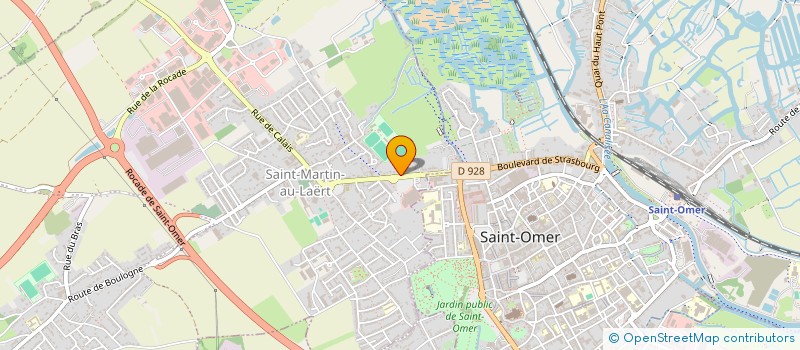 localisation de l'entreprise HAUDRECH PERSO  SAINT-MARTIN-LEZ-TATINGHEM