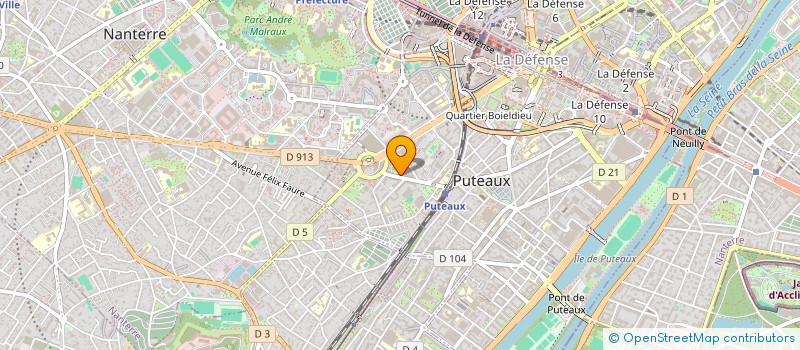 localisation de l'entreprise HAUDRECHY PERE ET FILLES  PUTEAUX