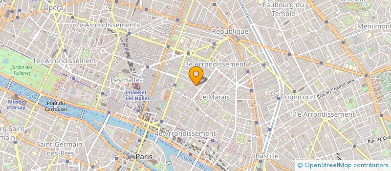 localisation de l'entreprise HAUDRIETTE III  PARIS