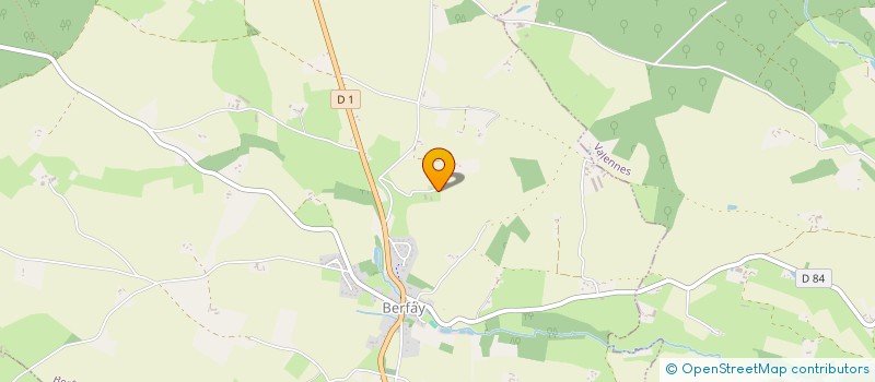 localisation de l'entreprise HAUDRY  BERFAY