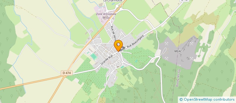 localisation de l'entreprise HAUFF  GY