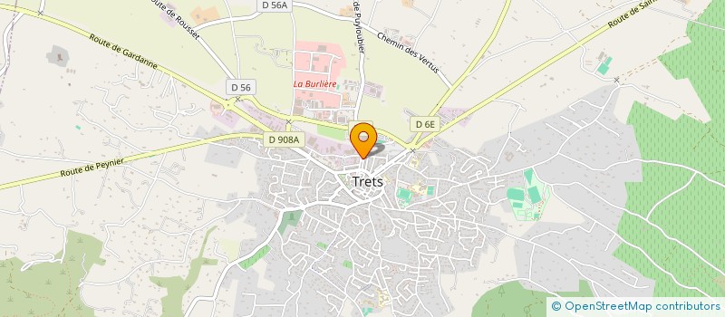 localisation de l'entreprise HAUGAR WEB à TRETS