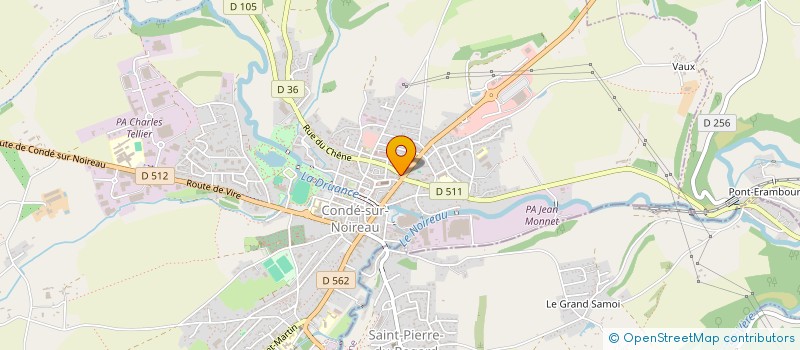 localisation de l'entreprise HAUGOU DU PRE à CONDE-EN-NORMANDIE