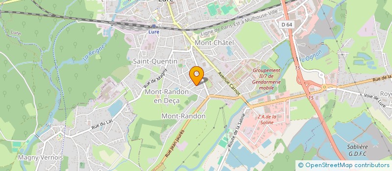 localisation de l'entreprise HAUKVP 70 à VY-LES-LURE