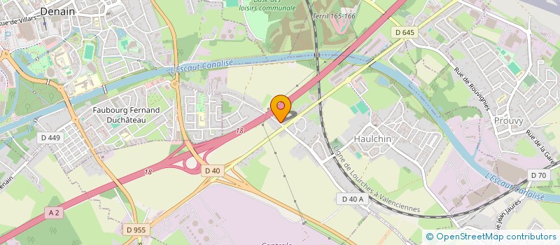 localisation de l'entreprise HAULCHIN DANCE  HAULCHIN