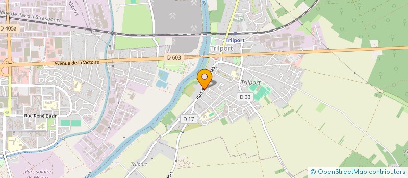 localisation de l'entreprise HAULEUX SCI à TRILPORT