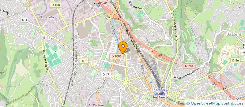 localisation de l'entreprise HAUMEA  CHAMBERY