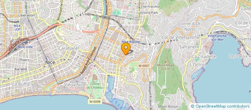 localisation de l'entreprise HAUMESSER  NICE