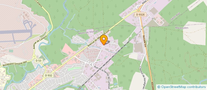 localisation de l'entreprise HAUORA BOX  MONT-DE-MARSAN