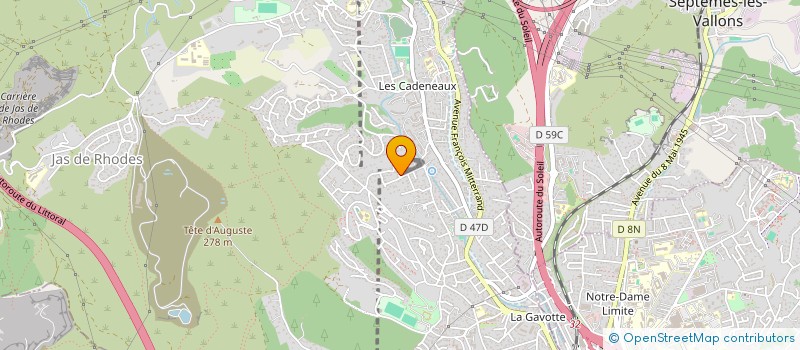 localisation de l'entreprise HAUPAPA à LES PENNES-MIRABEAU