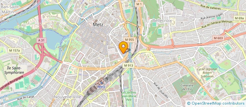 localisation de l'entreprise HAUPLO PARTICIPATIONS  METZ