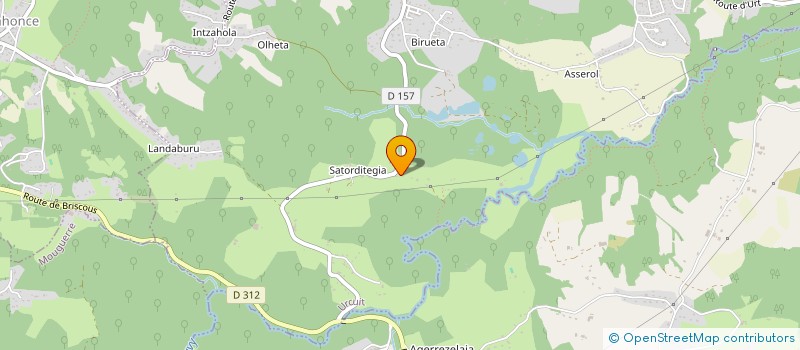 localisation de l'entreprise HAURKATE  URCUIT