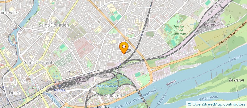 localisation de l'entreprise HAUS à NANTES