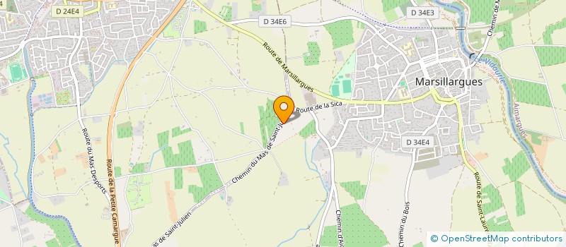 localisation de l'entreprise HAUS  MARSILLARGUES
