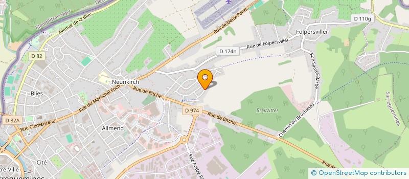 localisation de l'entreprise HAUS-IMMO-NAYAR à SARREGUEMINES