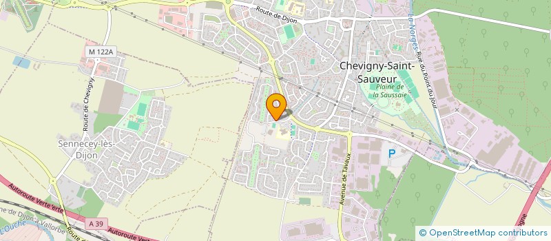 localisation de l'entreprise HAUSMANN  CHEVIGNY-SAINT-SAUVEUR